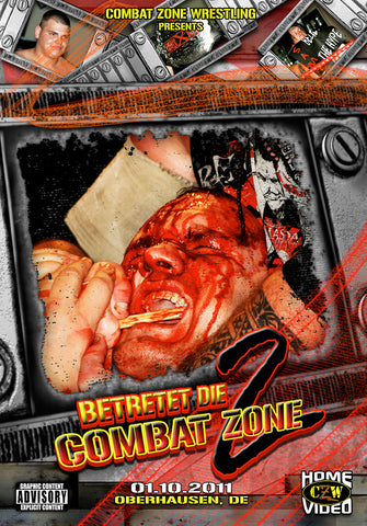 CZW "Betretet Combat Zone 2" 10/01/2011 DVD