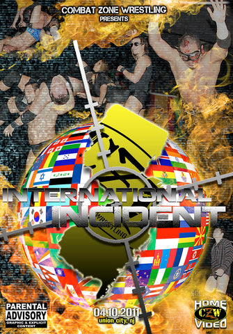 CZW "International Incident" 4/10/2011 DVD