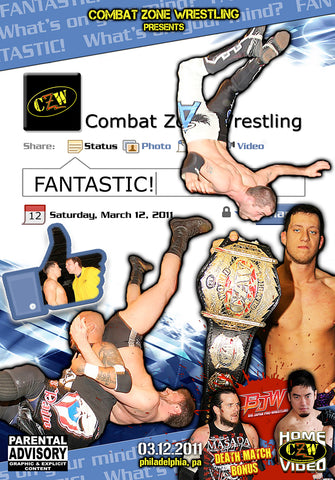 CZW "Fantastic" 3/12/2011 DVD