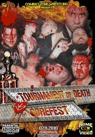 CZW "Tournament Of Death Vs Gorefest" 11/07/2010 DVD