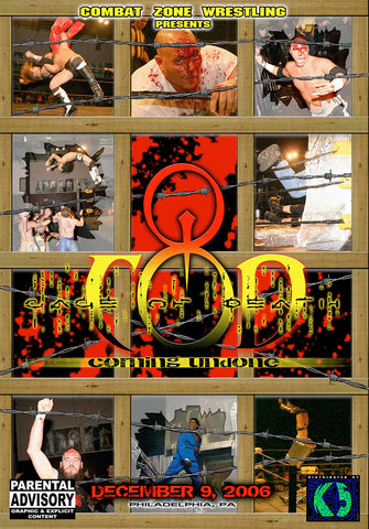 CZW "Cage Of Death 8" 12/09/2006 DVD