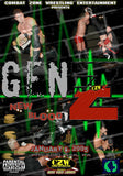 CZW "Gen Z New Blood" 1/08/2005 DVD