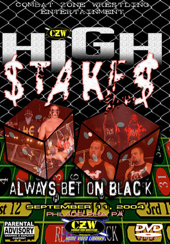 CZW "High Stakes Afternoon" 9/11/2004 DVD