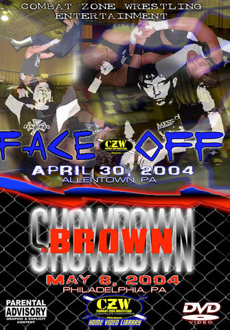 CZW "Face Of" & "Showdown At Brown" 4/30/2004 & 5/08/2004 DVD