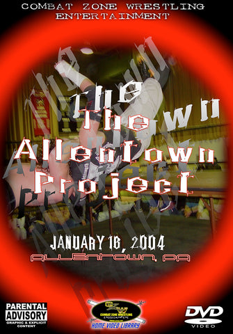 CZW "The Allentown Project"  1/18/2004 DVD