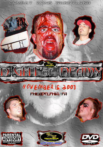 CZW "Night Of Infamy 2" 11/15/2003 DVD