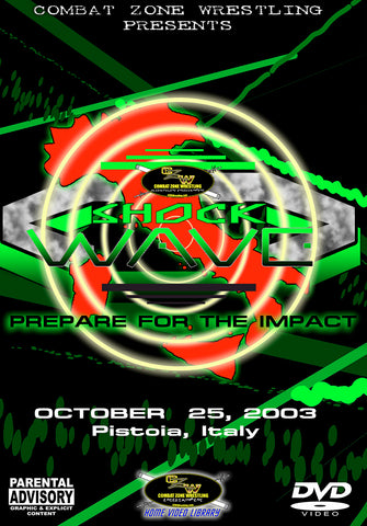 CZW "Shockwave" 10/25/2003 DVD