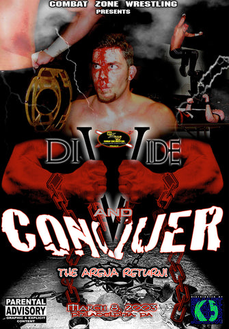 CZW "Divide and Conquer" 3/08/2003 DVD