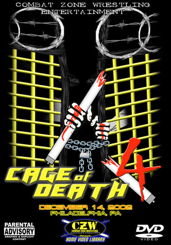 CZW "Cage Of Death 4" 12/14/2002 DVD