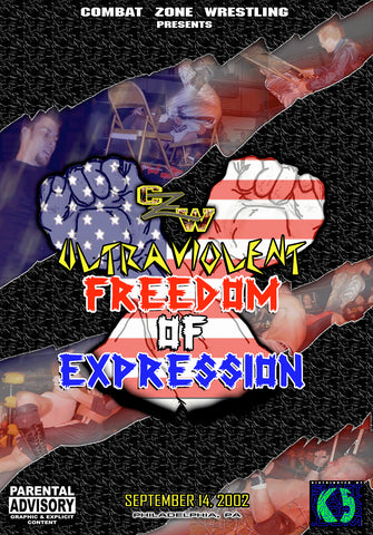 CZW "Ultraviolent Freedom Of Expression" 9/14/2002 DVD