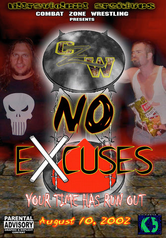 CZW "No Excuses" 8/10/2002 DVD