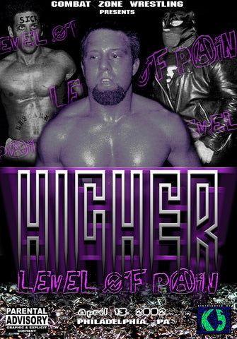 CZW "Higher Level Of Pain" 4/13/2002 DVD