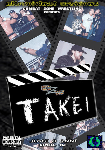 CZW "Take 1" 6/08/2001 DVD