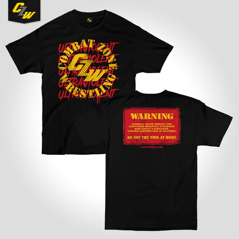 CZW "Warning" Shirt